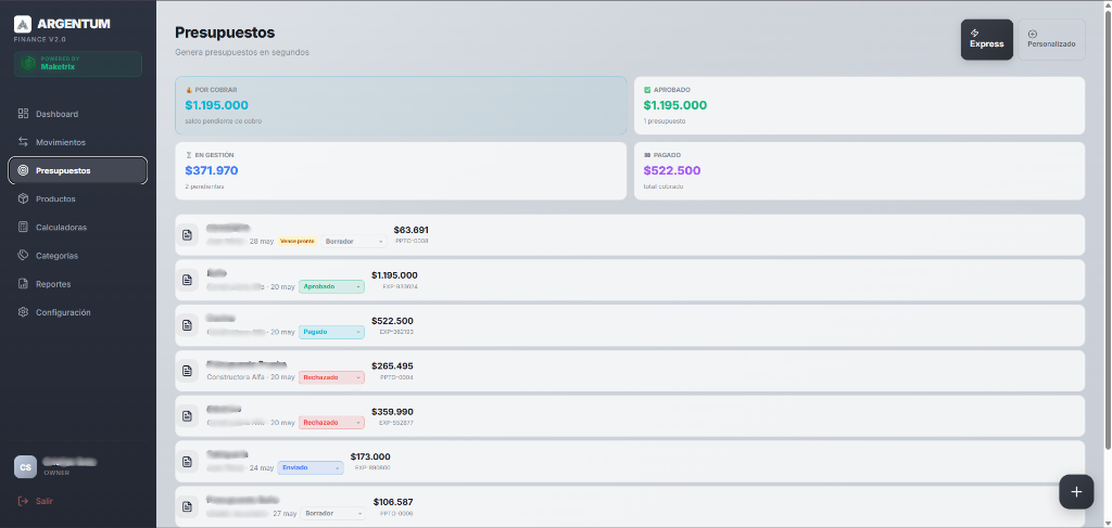 Argentum screen 1